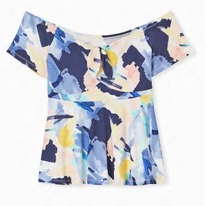 Torrid super soft off the shoulder top size 5x